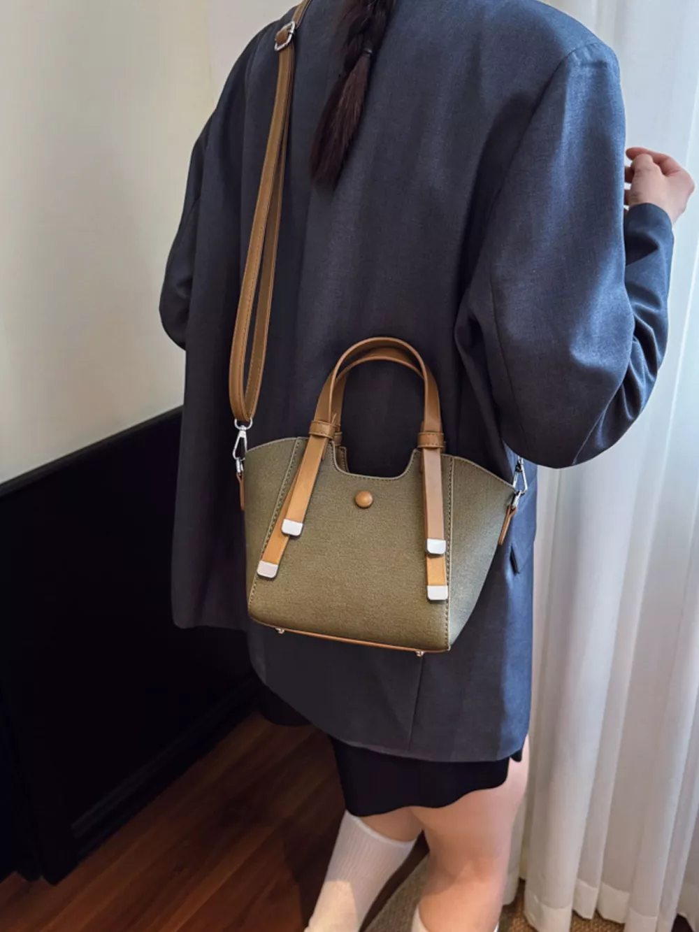Adjustable Strap Crossbody Bag, image 10