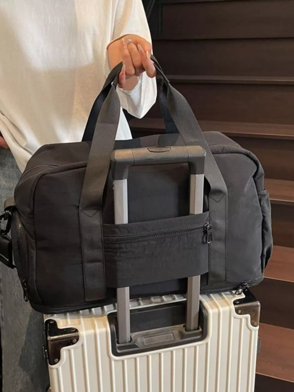 Lightweight Foldable Travel Duffel Bag, image 6