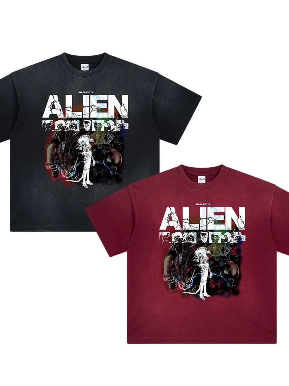 Men's Graphic Round Neck Half Sleeve T-Shirt, image 7