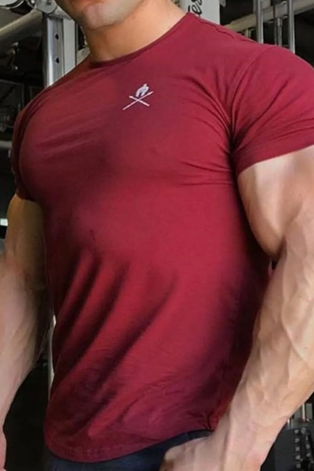 Men's Round Neck Short Sleeve T-Shirt, image 3