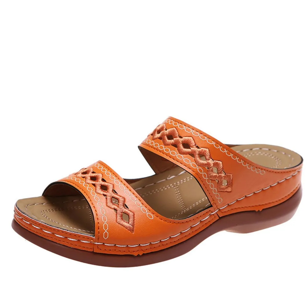Open Toe Flats Sandals, image 8
