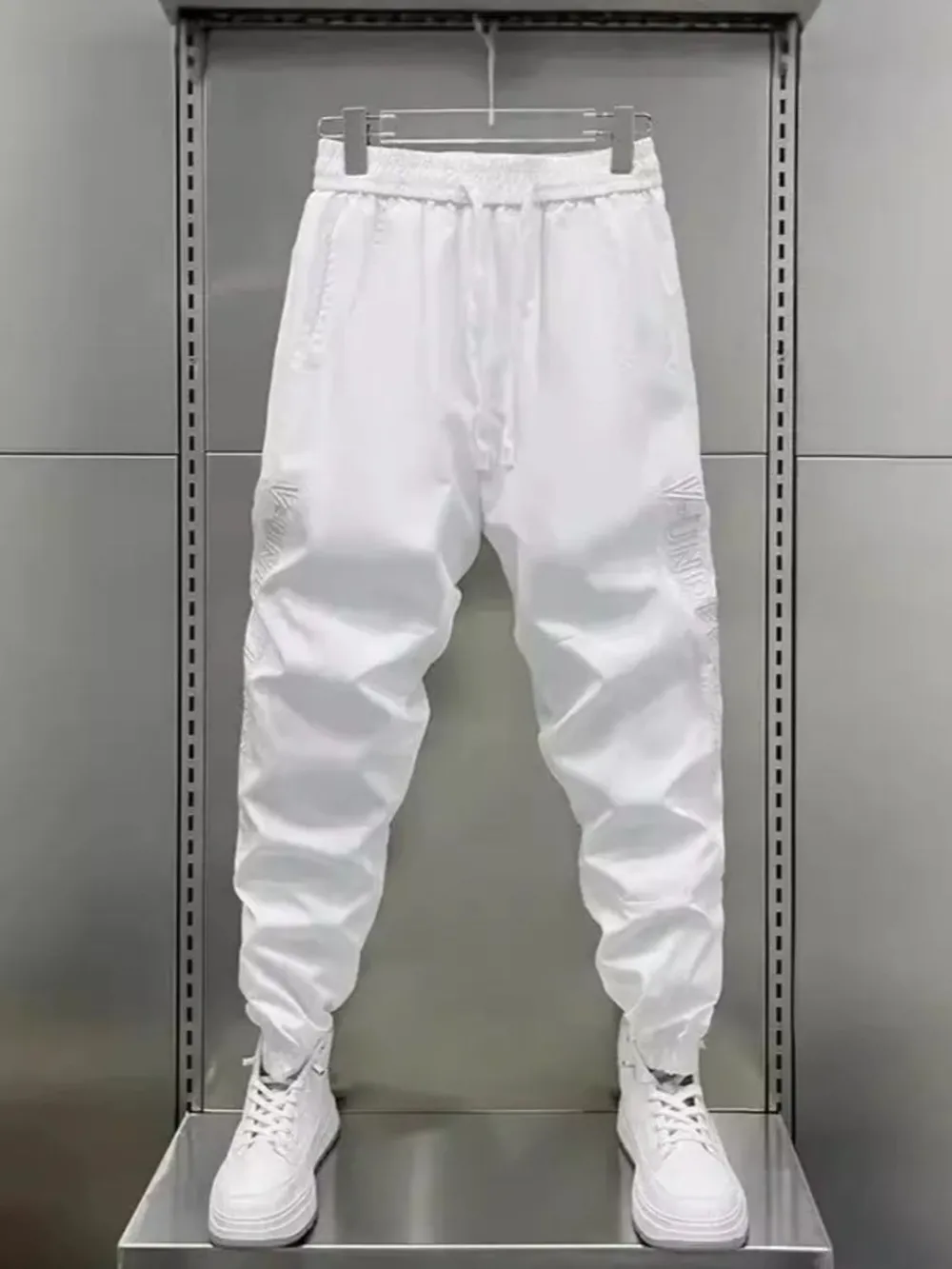 Men's Plus Size Casual Drawstring Joggers