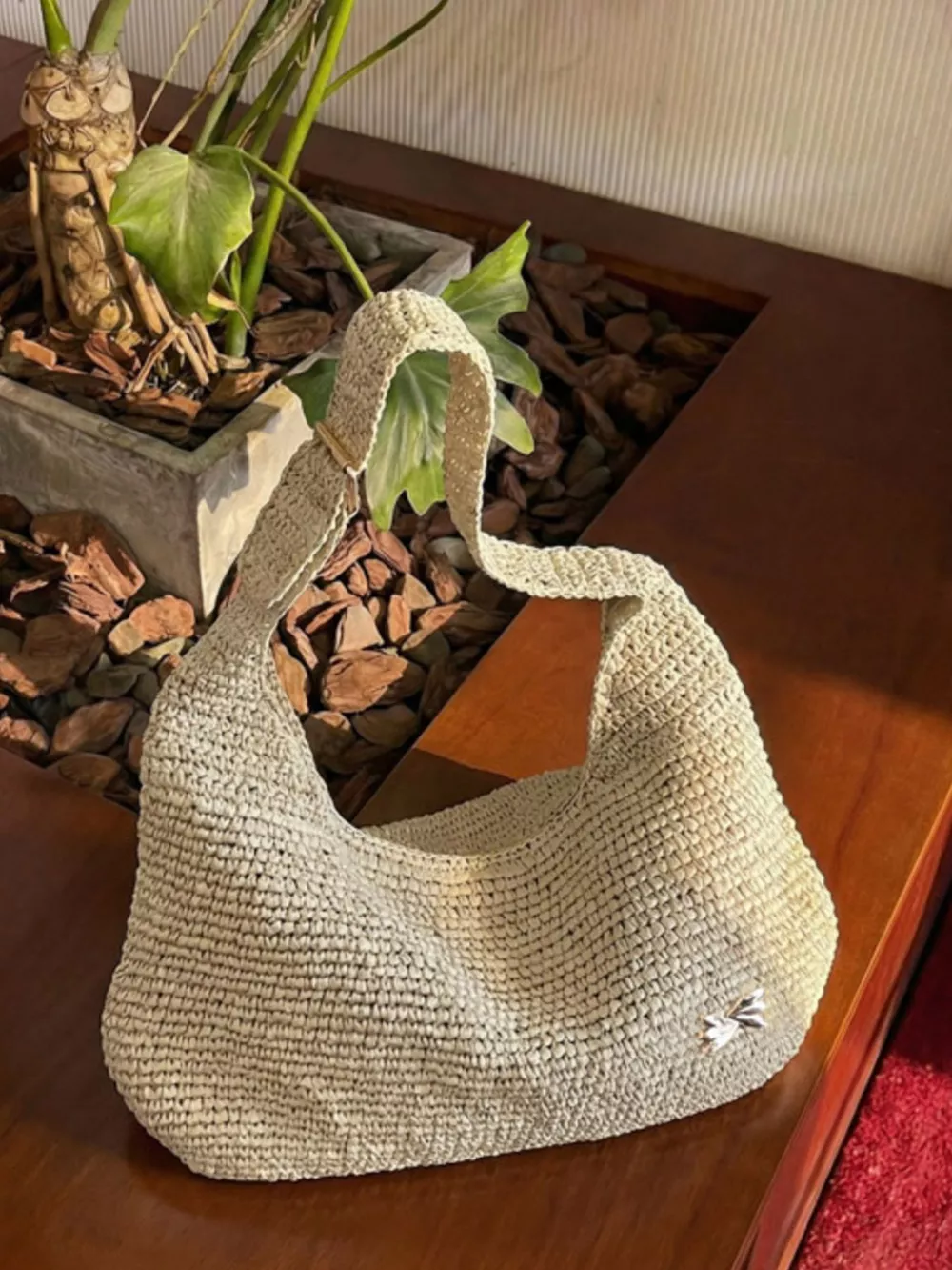 Woven Casual Beach Shoulder Bag
