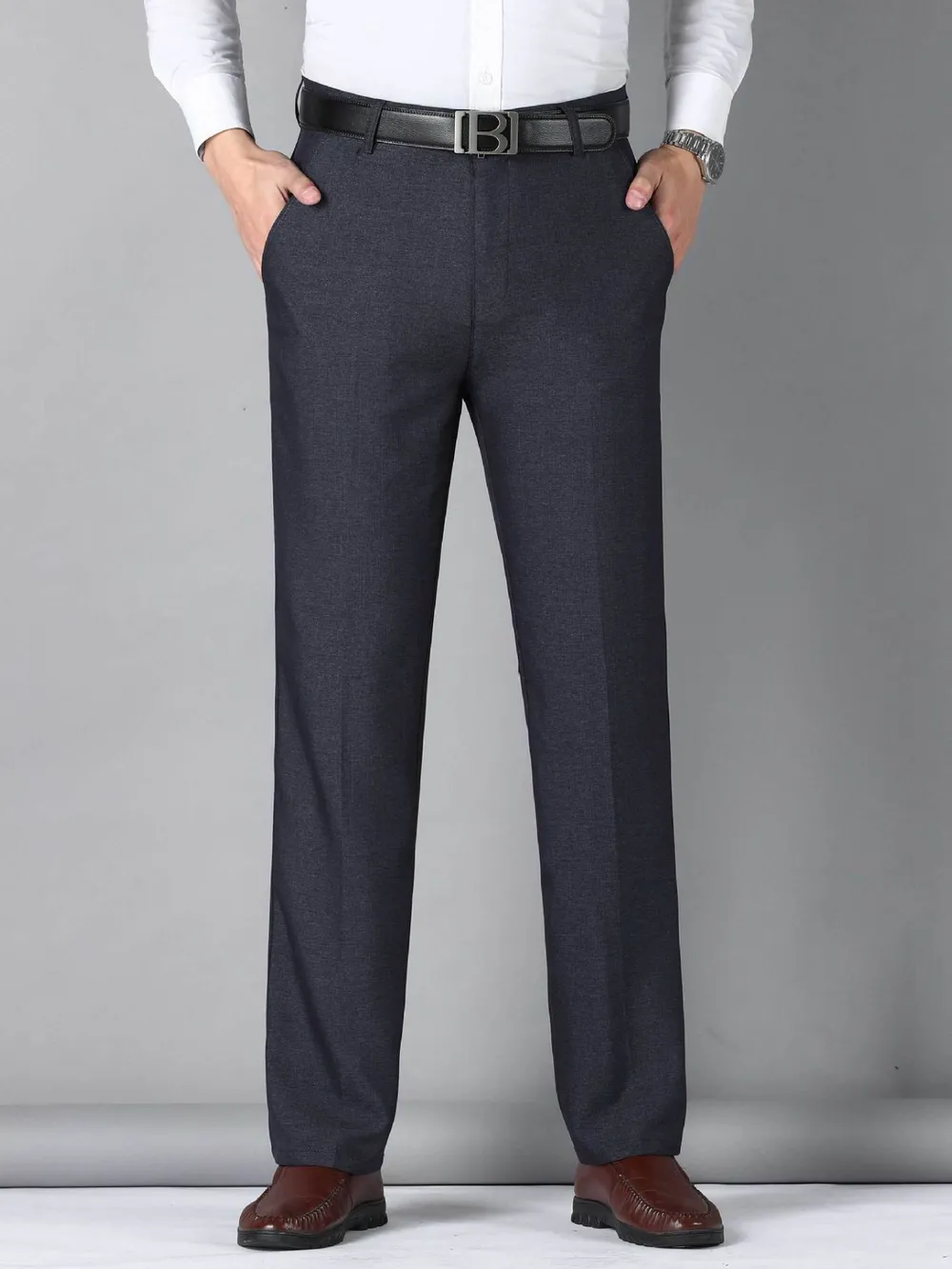 Men's Pocketed Loose Fit Pants, image 5