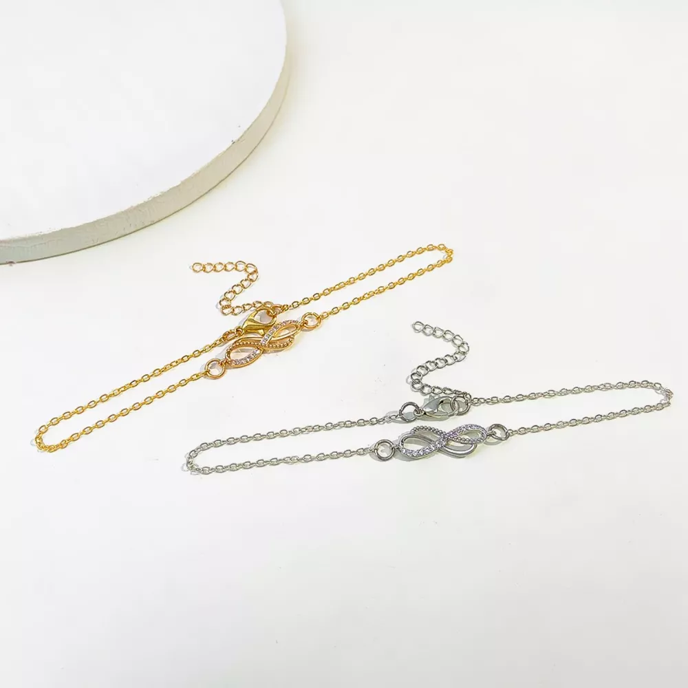 Infinity Knot Charm Bracelet, image 2