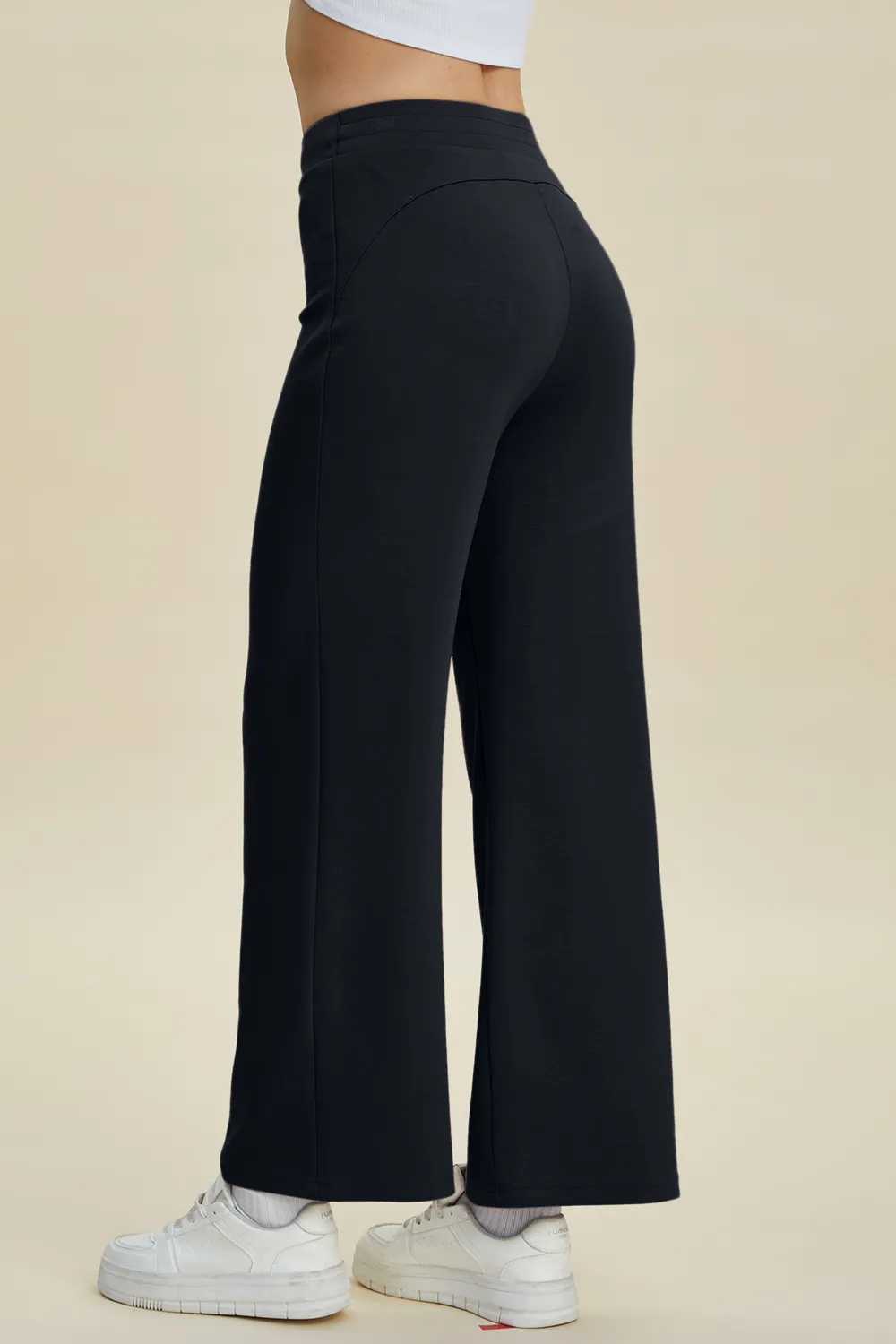 Full Size Air Scuba Drawstring Wide Leg Pants, image 7