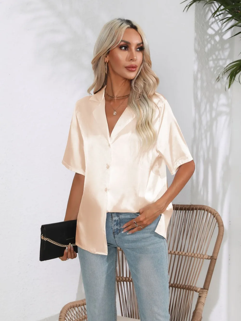Button Down Short Sleeve Shirt, image 6