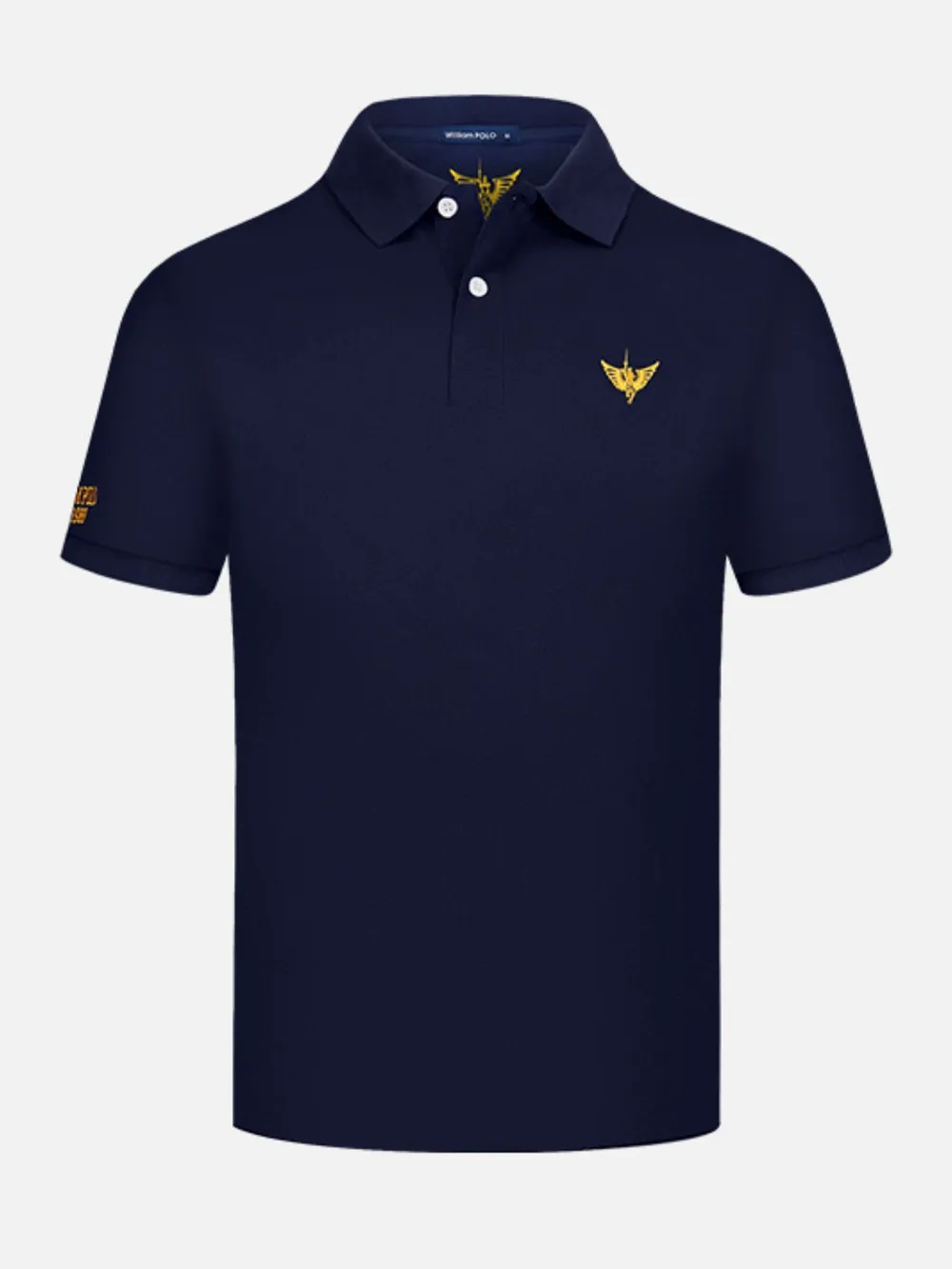 Men's Plus Size Collared Neck Short Sleeve Polo, image 5