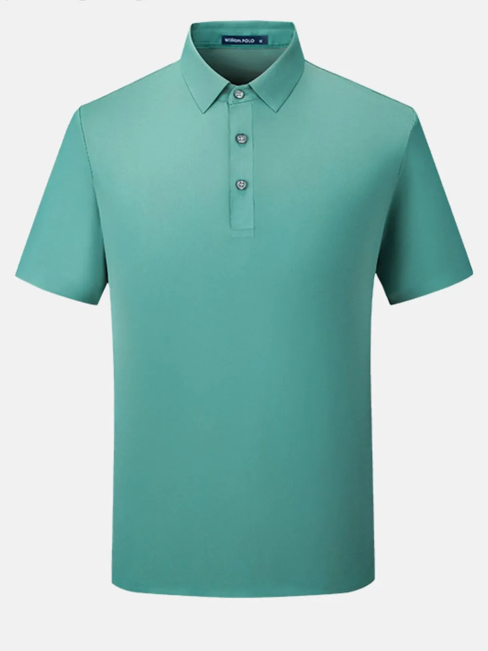 Men's Plus Size Collared Neck Short Sleeve Polo, image 4