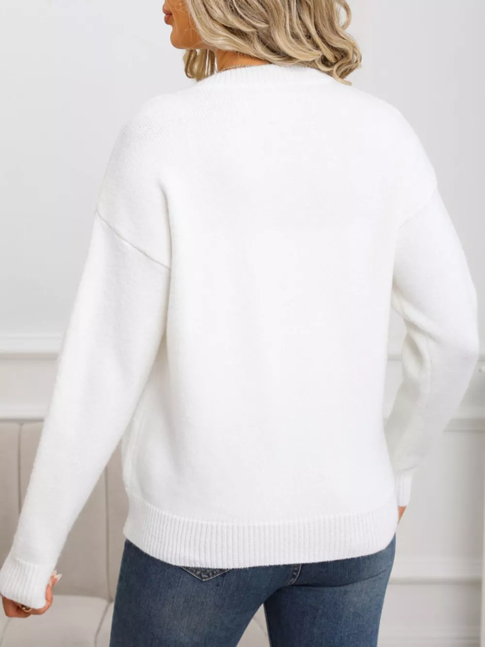 Cherry Round Neck Sweater, image 7
