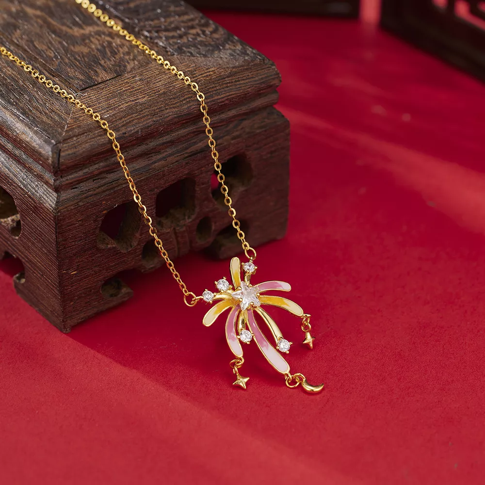 Starburst Pendant Necklace, image 4
