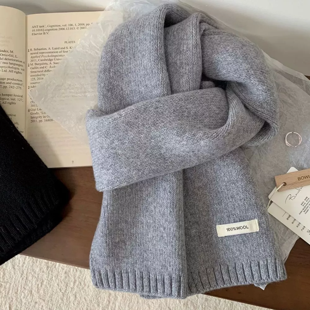 Warm Knitted Scarf, image 6