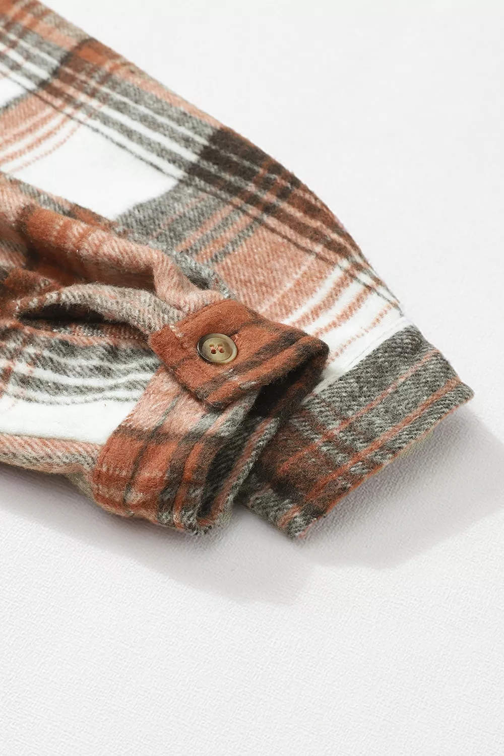 Plaid Button Up Shacket, image 11