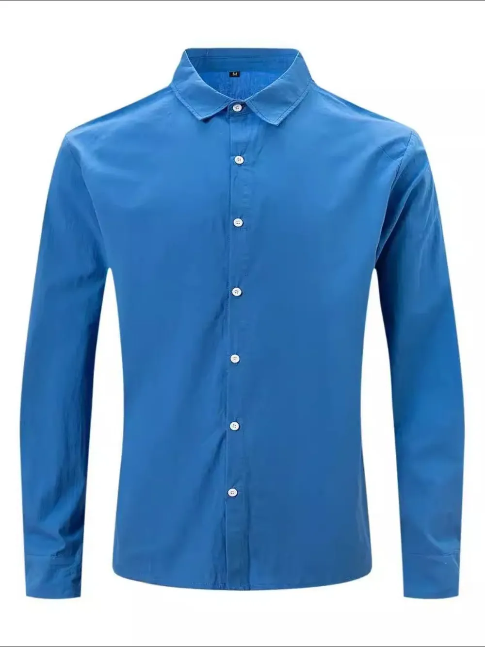 Men's Full Size Button Up Long Sleeve Shirt Plus Size, image 3