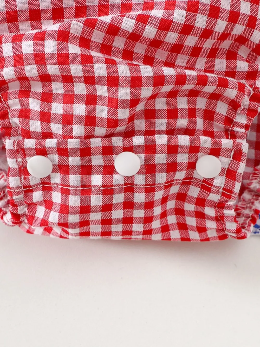 Children's Patriotic Star-Spangled Ruffle Dress, image 5