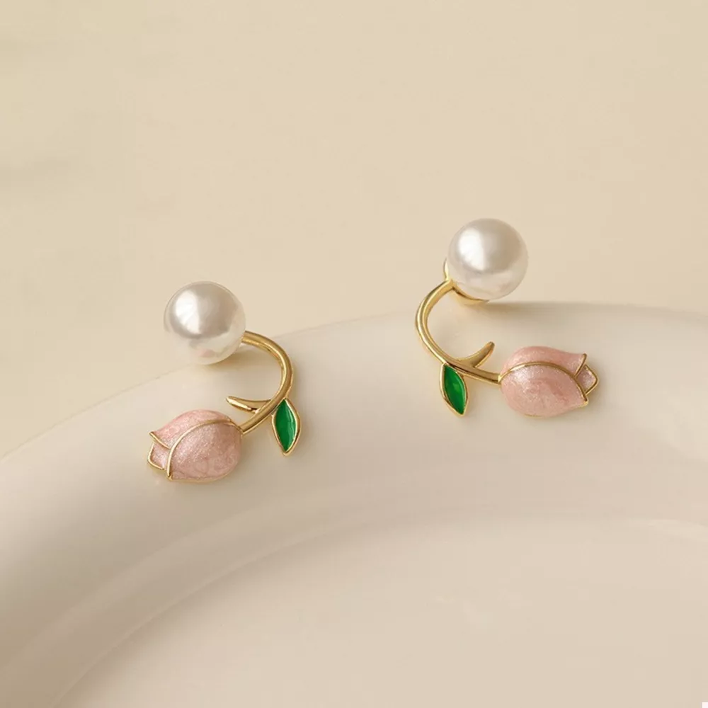 Flower Stud Earrings