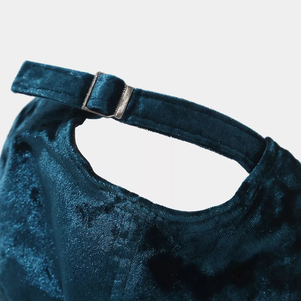 Velvet Adjustable Baseball Cap, image 5