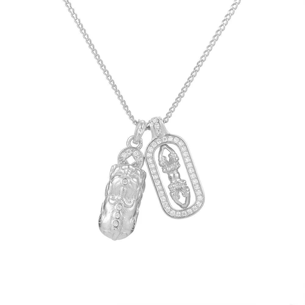 925 Sterling Silver Pendant Necklace, image 5
