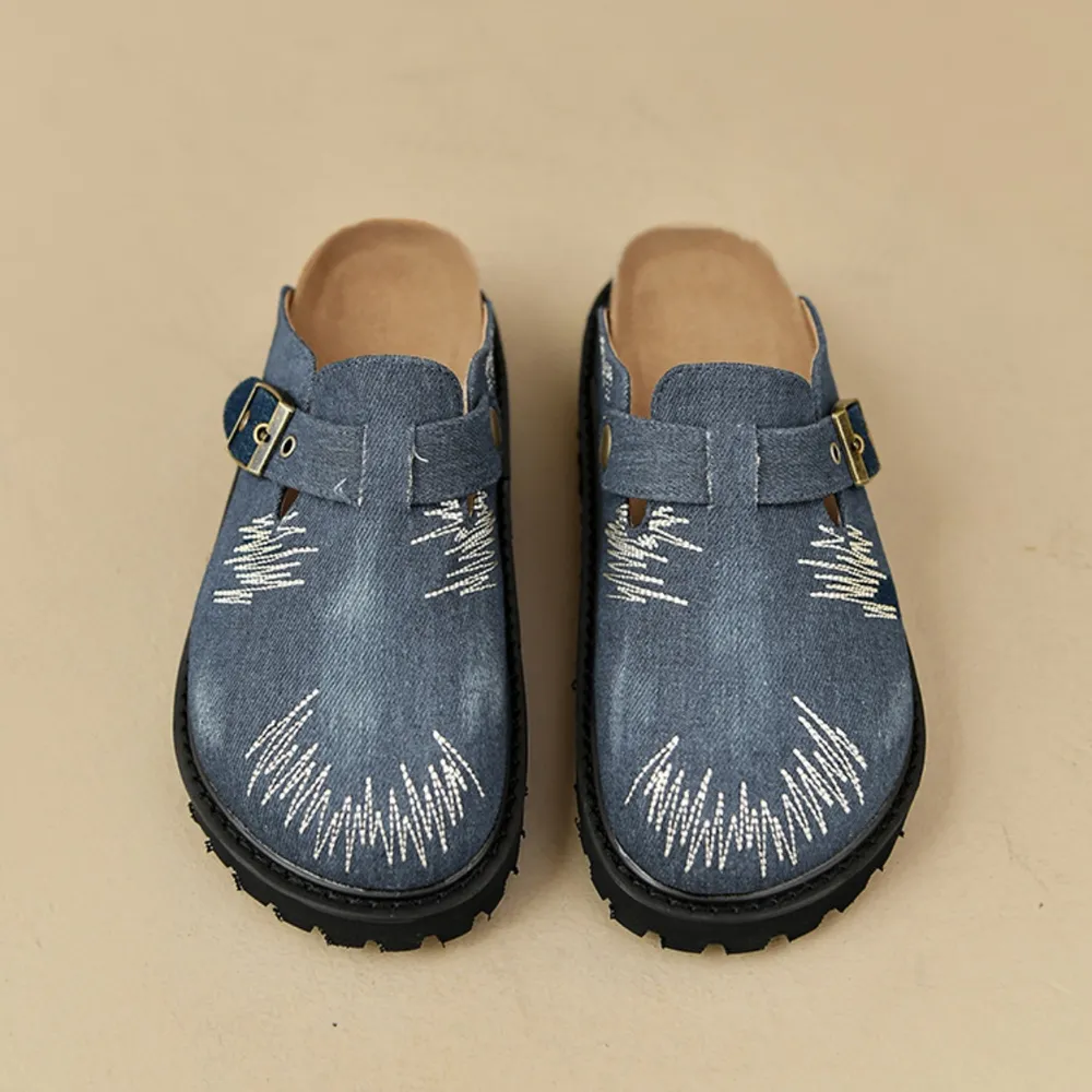 Round Toe Platform Loafers, image 2