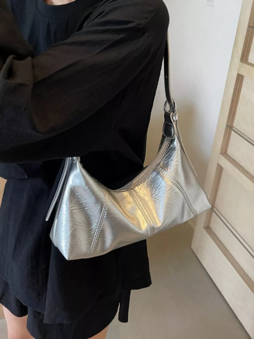 PU Leather Shoulder Bag, image 8
