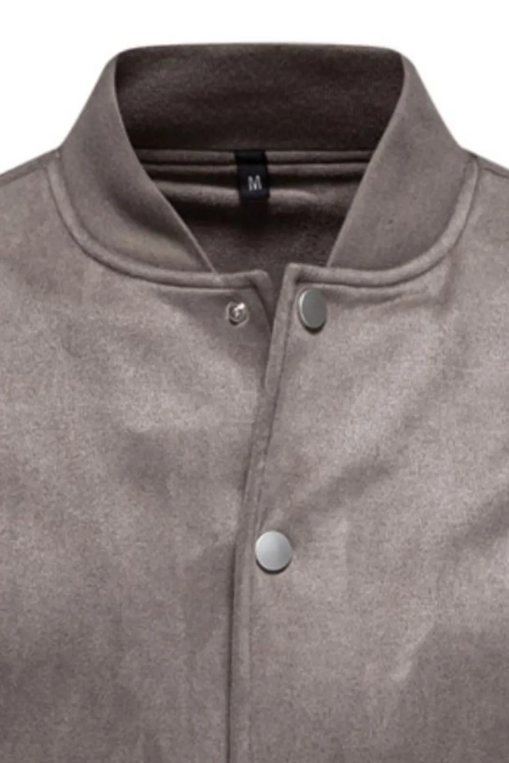 Men's Baseball Collar Snap Down Jacket, image 6