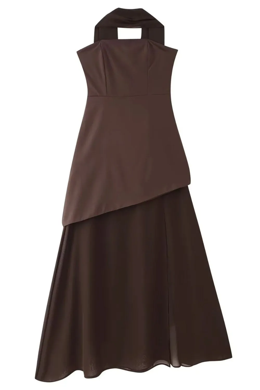 Layered Tube Maxi Dress, image 5