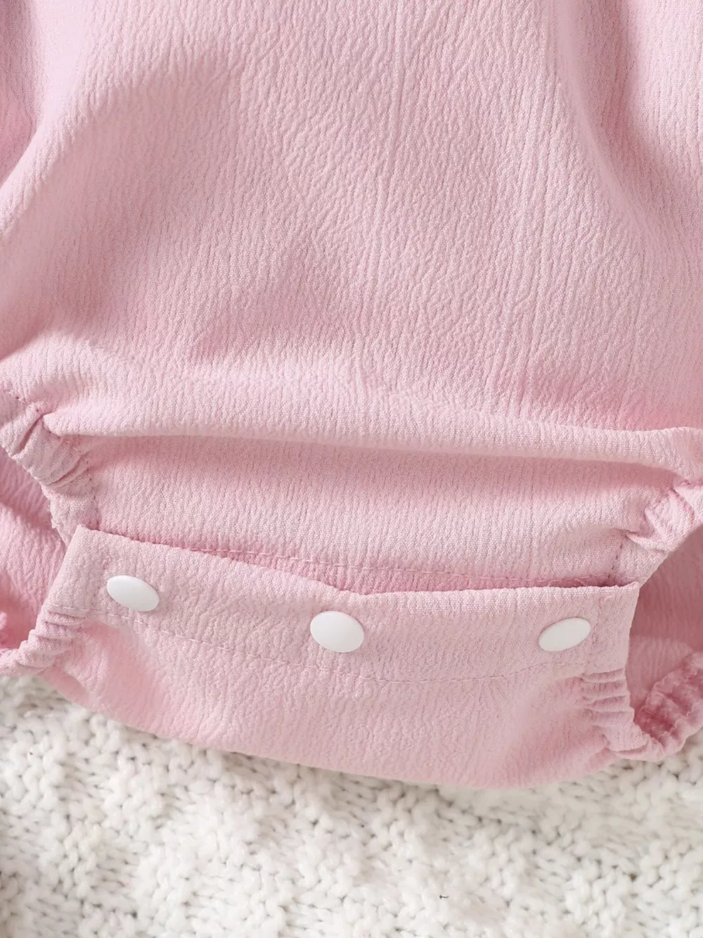 Children's Embroidered Smocked One-Piece with Headband, image 5