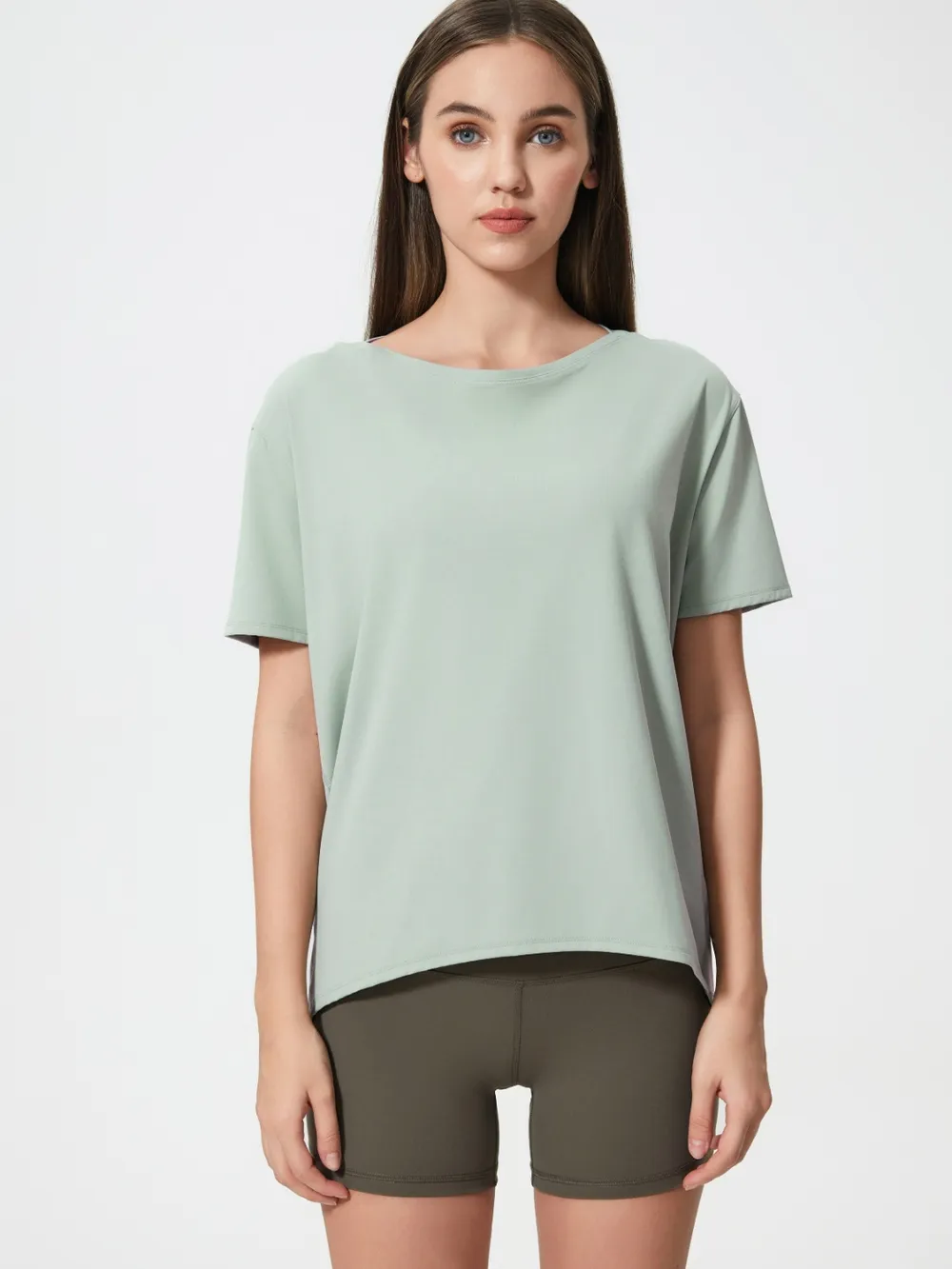 Round Neck Short Sleeve Active T-Shirt, image 13