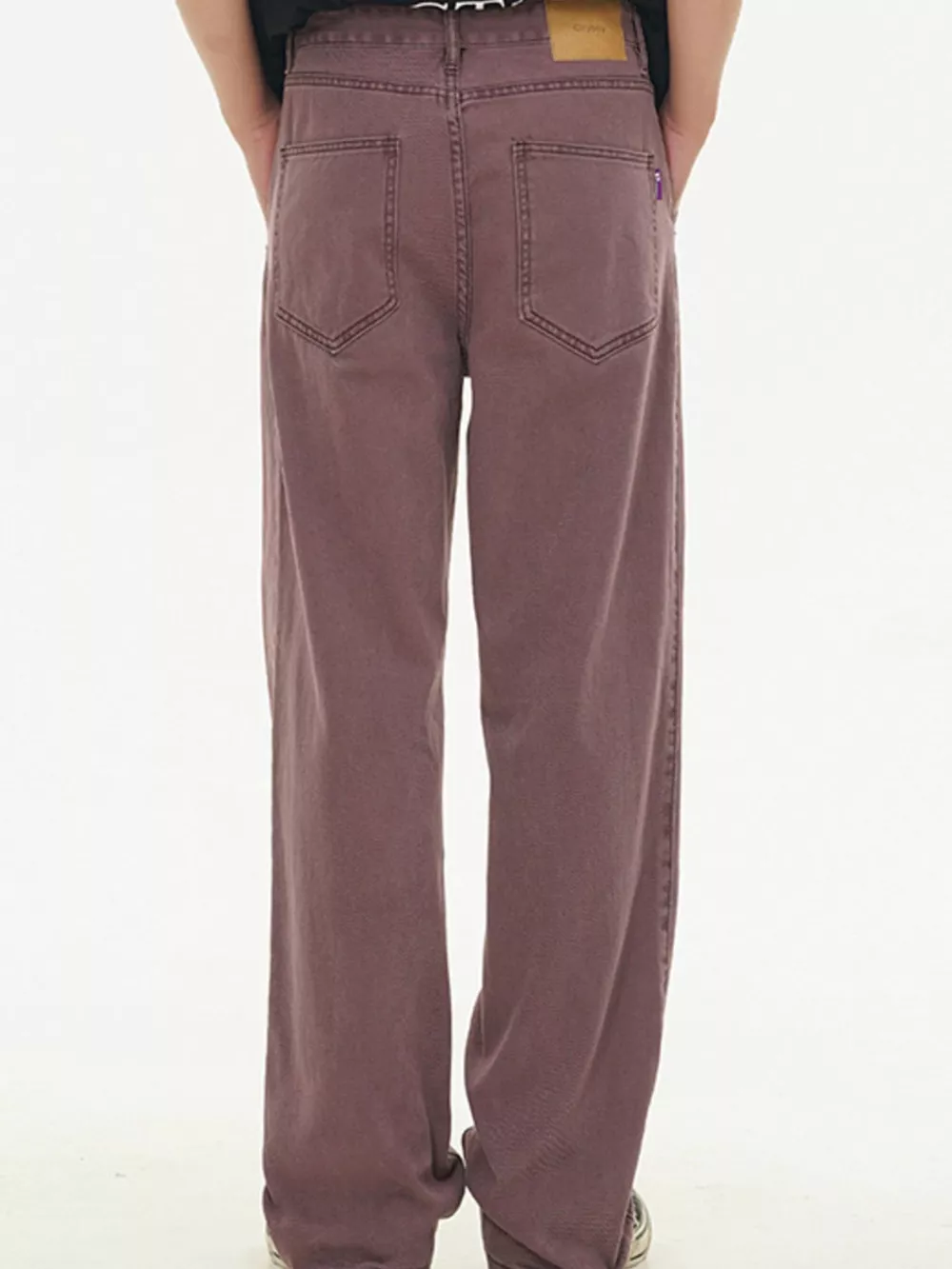 Men's Full Size Washed Wide Leg Relaxed Fit Jeans Plus Size, image 2
