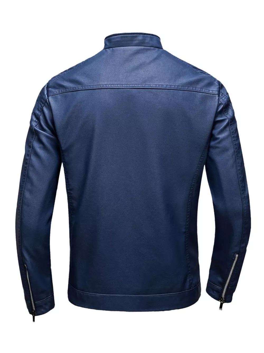 Men's Plus Size Zip Up Long Sleeve Jacket, image 3