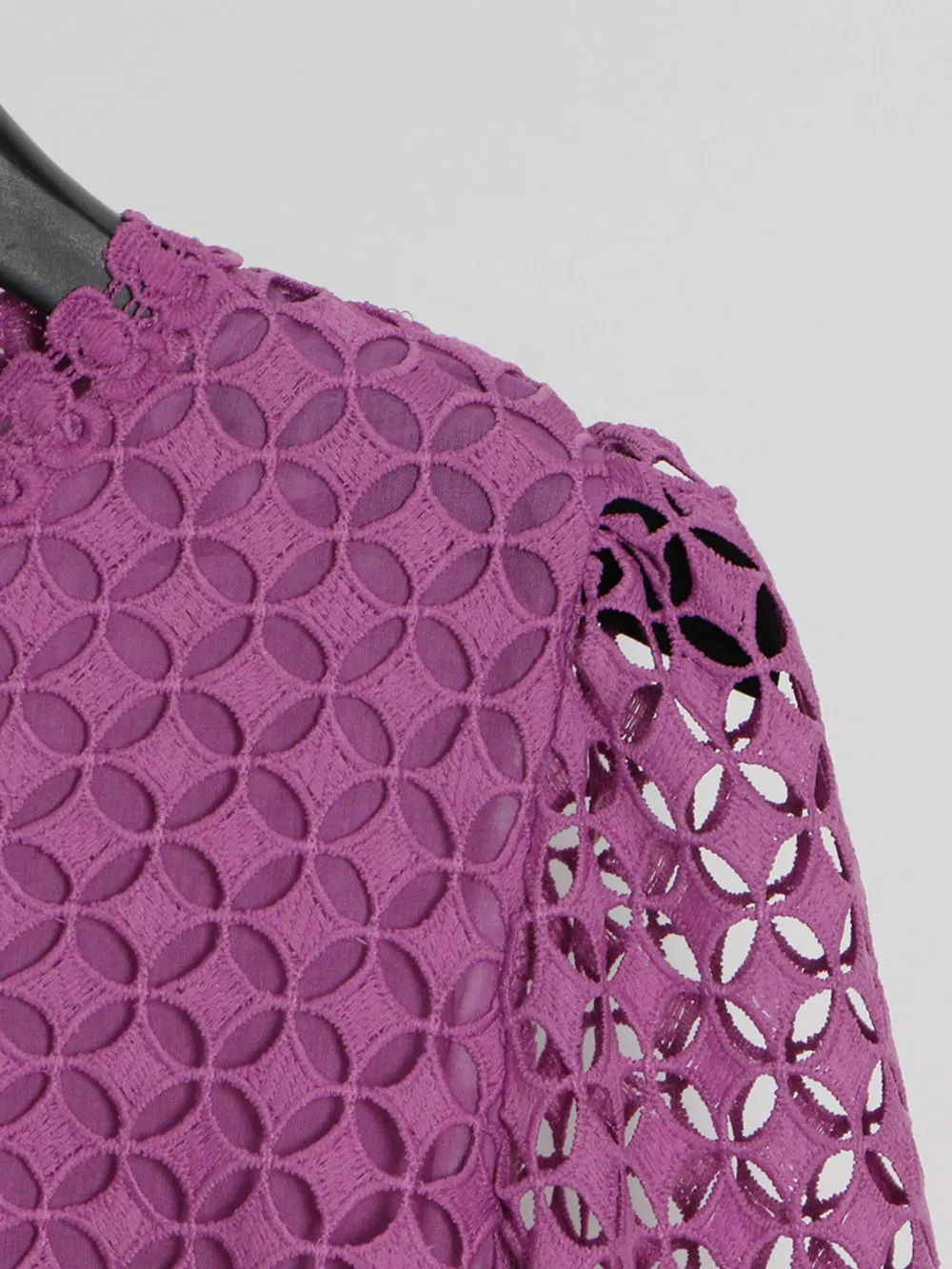 Lace Long Sleeve Midi Dress, image 4