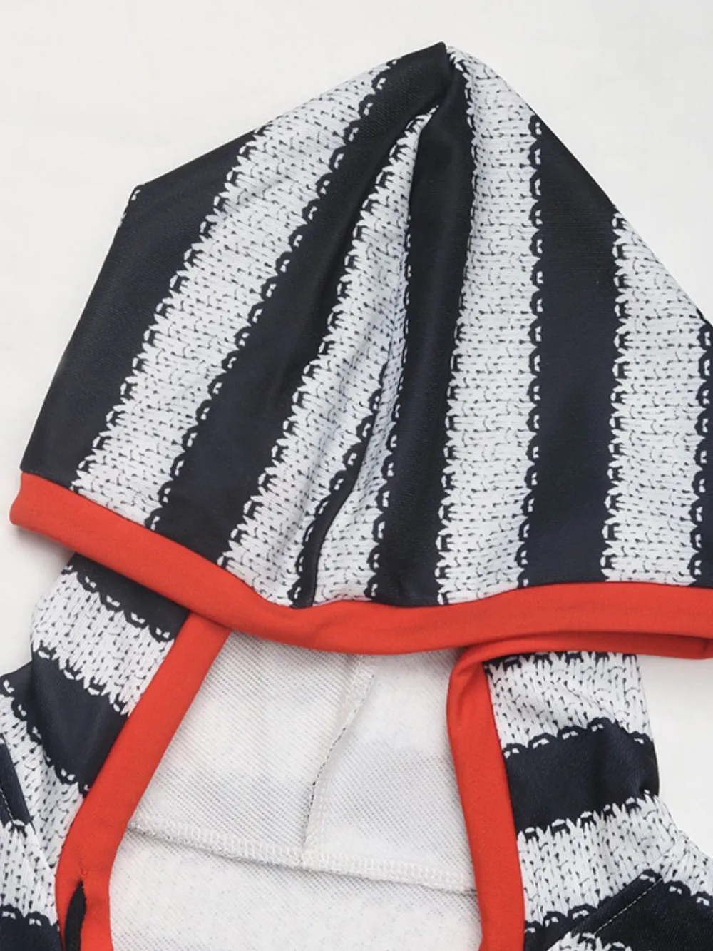 Contrast Striped Long Sleeve Hoodie, image 7