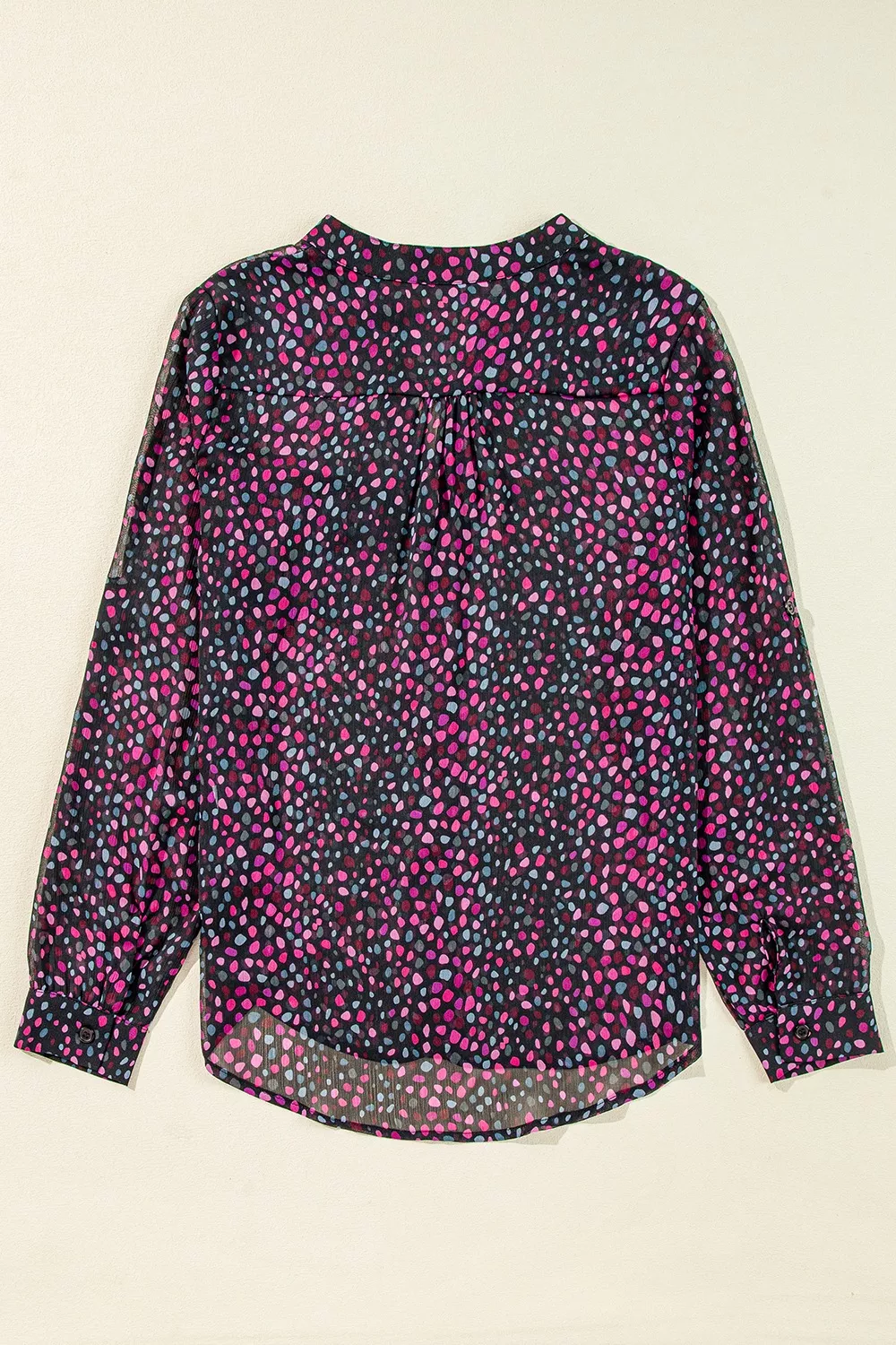 Polka Dot Button Up Shirt, image 4