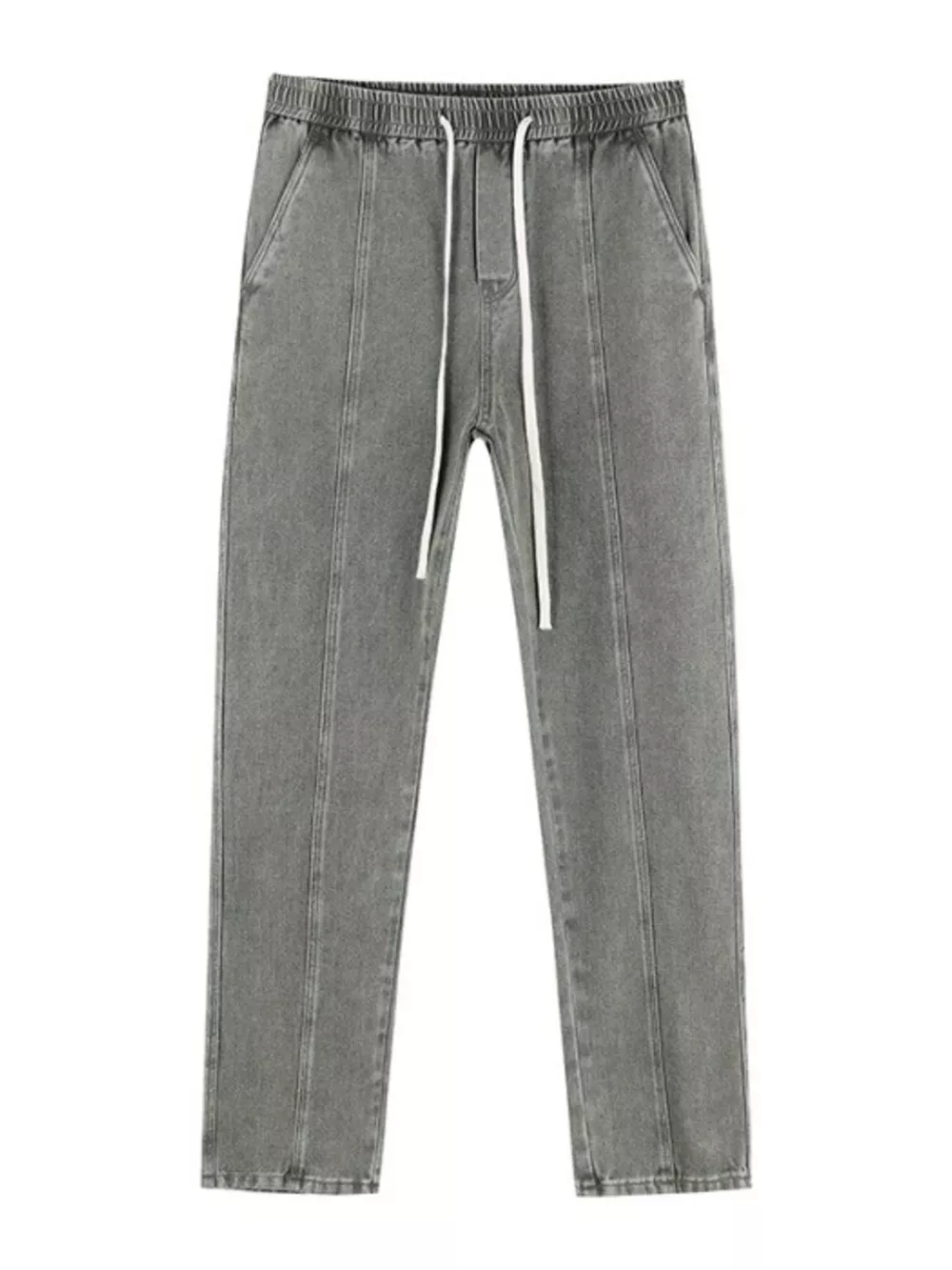 Men's Plus Size Relaxed Fit Drawstring Jeans, image 9