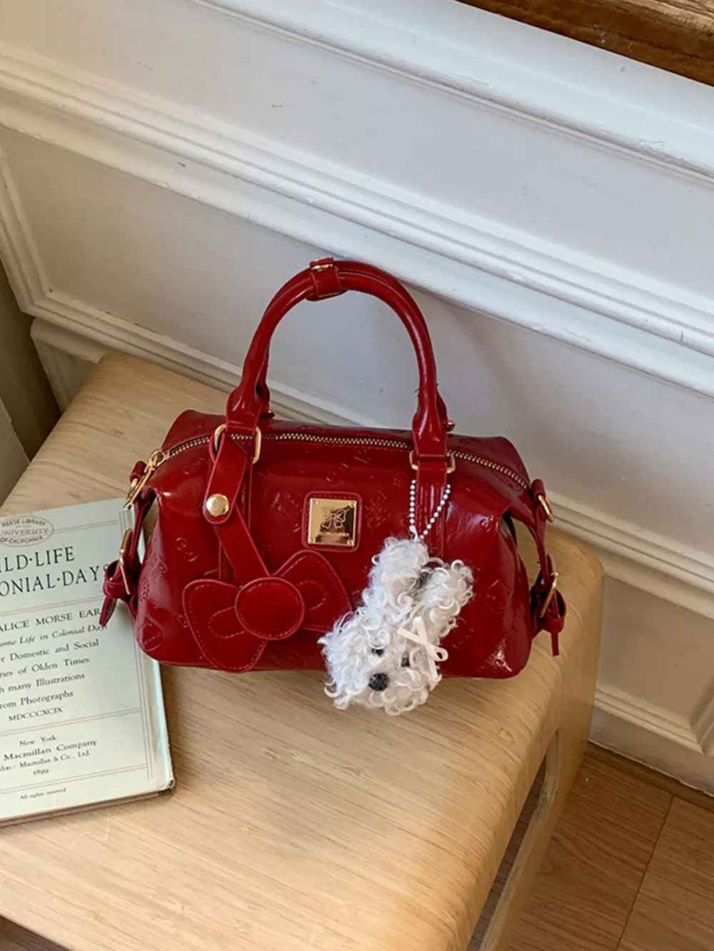 Bow Decor Crossbody Bag, image 8