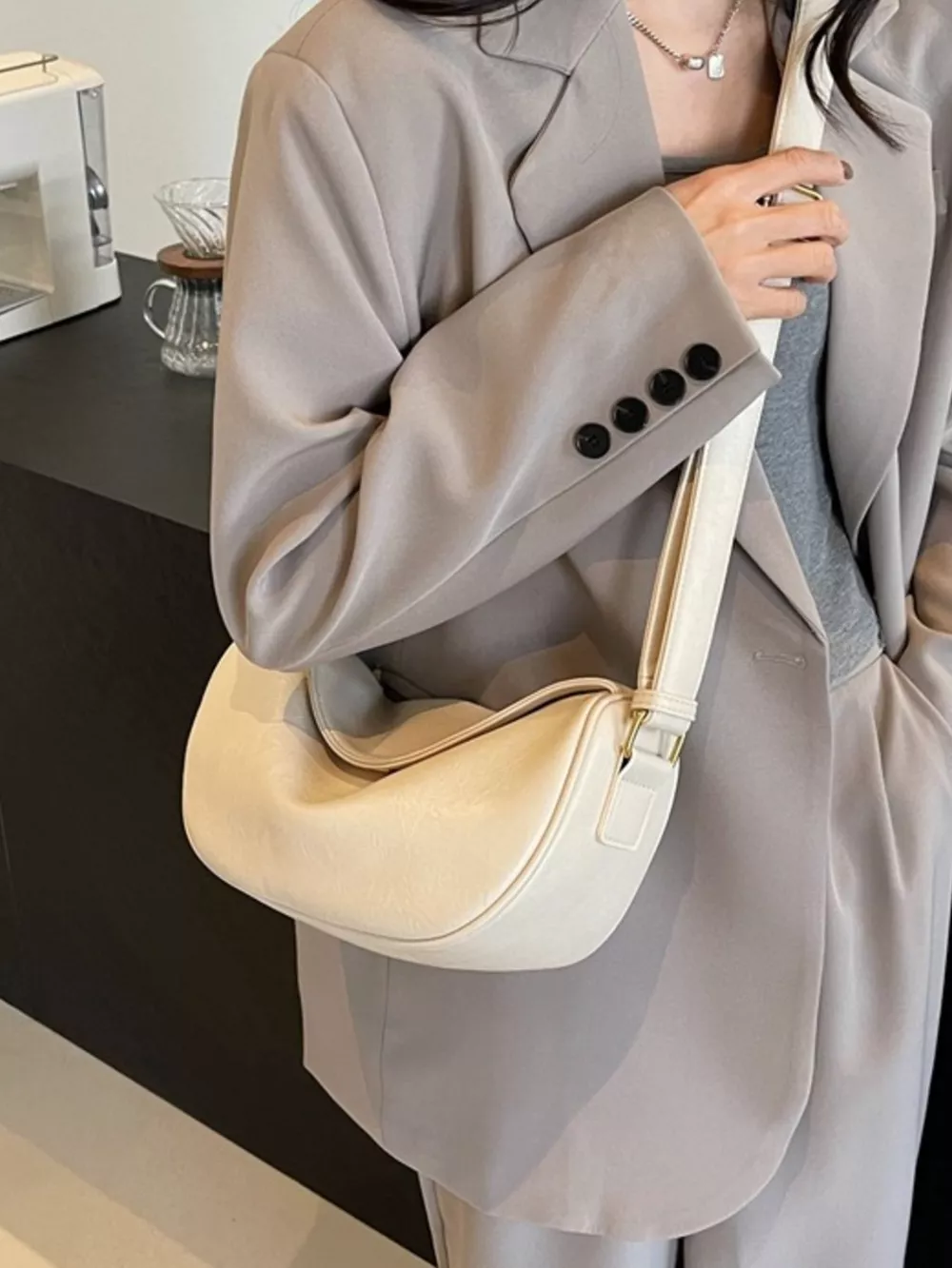 Adjustable Strap Crossbody Bag, image 3