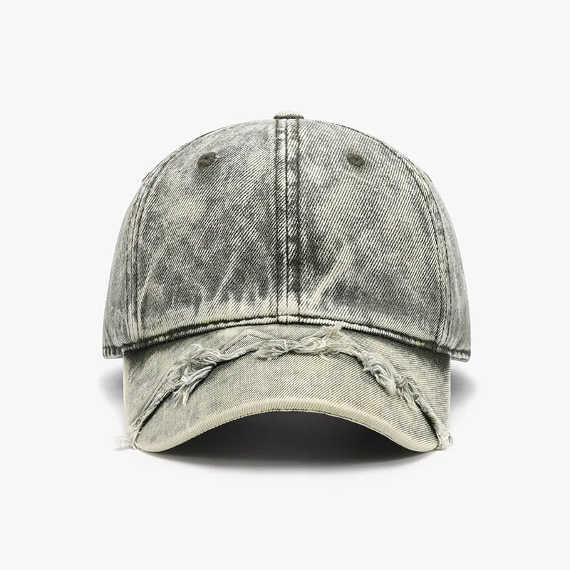 Fringe Adjustable Cotton Baseball Cap, image 6