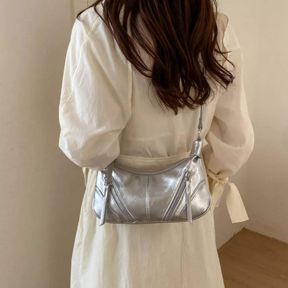 Zipper Shoulder Bag, image 7