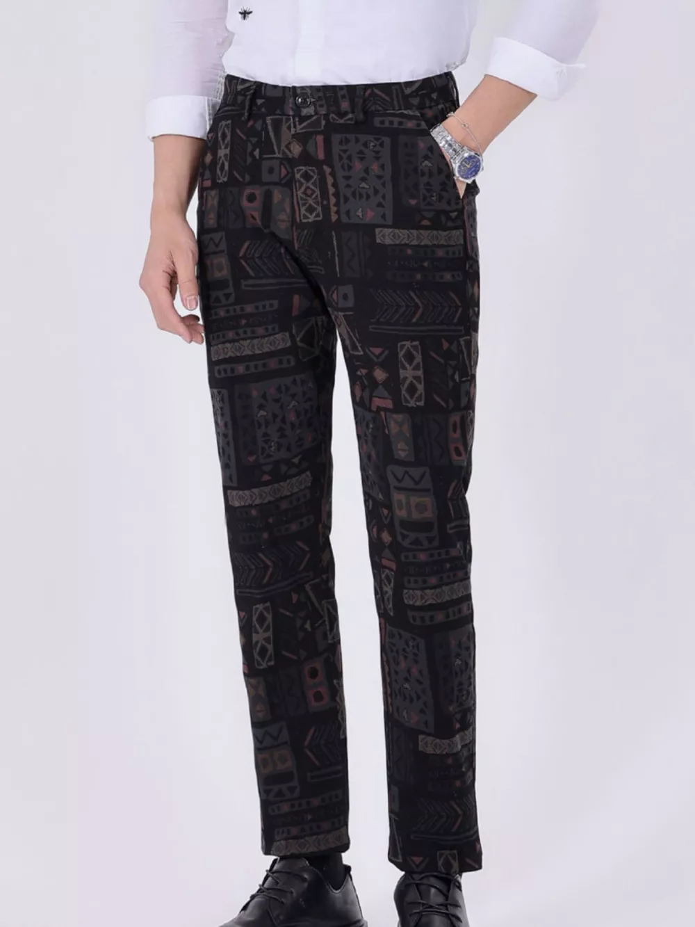 Men's Printed Casual Pants, image 2