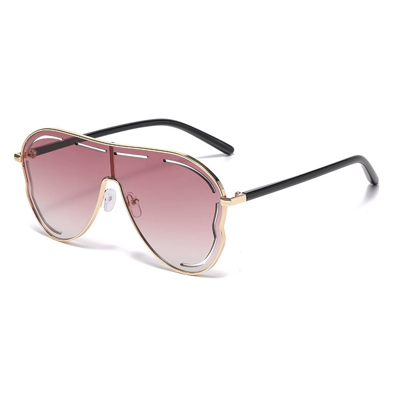 Oversized Aviator Gradient Sunglasses, image 5