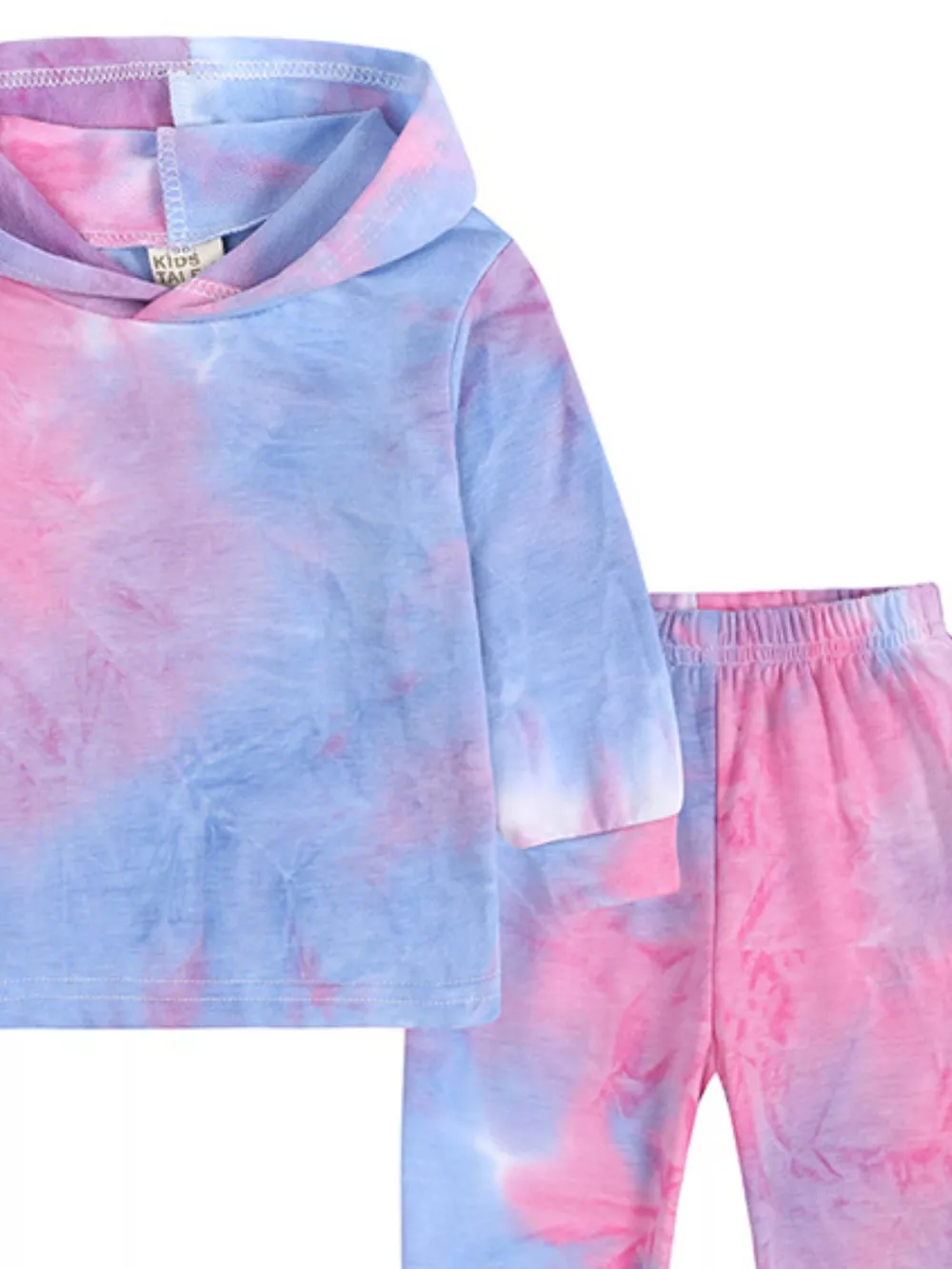 Children's Tie-Dye Hoodie and Pants Set, image 8