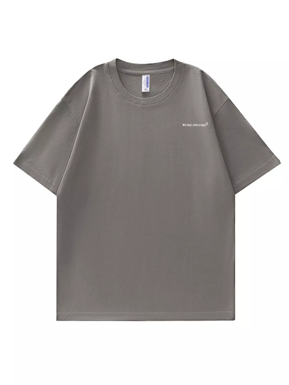 Men's Full Size Round Neck Short Sleeve T-Shirt Plus Size, image 7