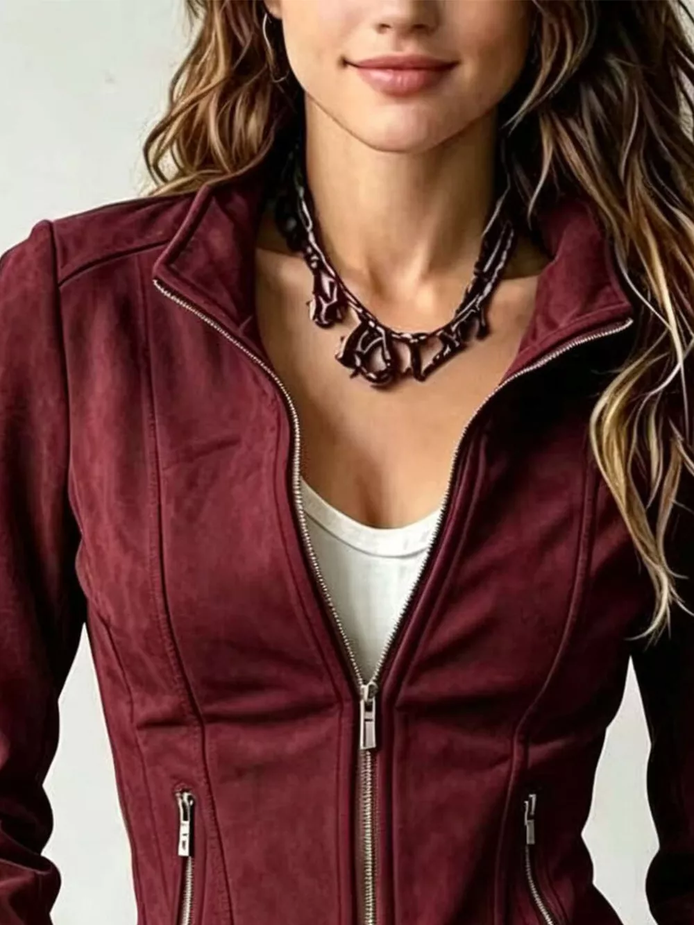 Slim-Fit Zip-Up Jacket, image 14