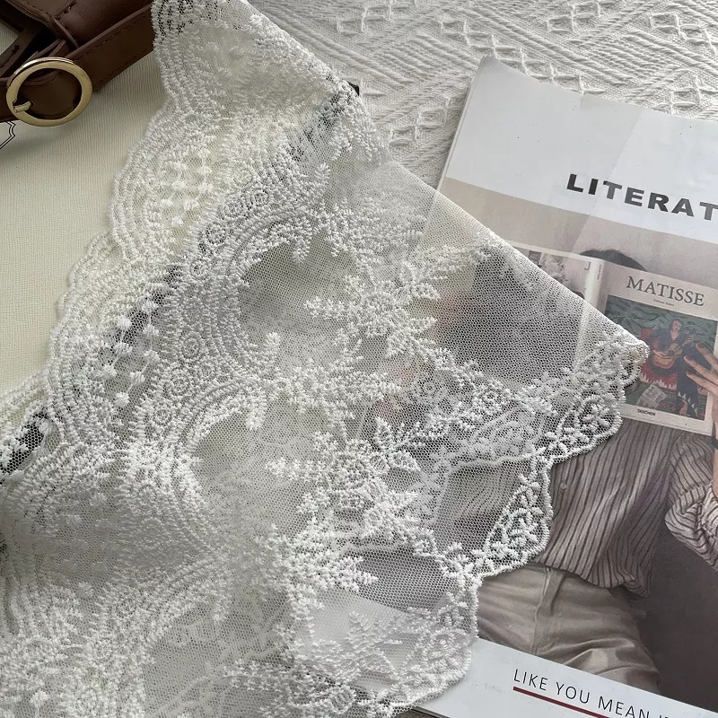 Elegant Lace Sheer Scarf, image 7