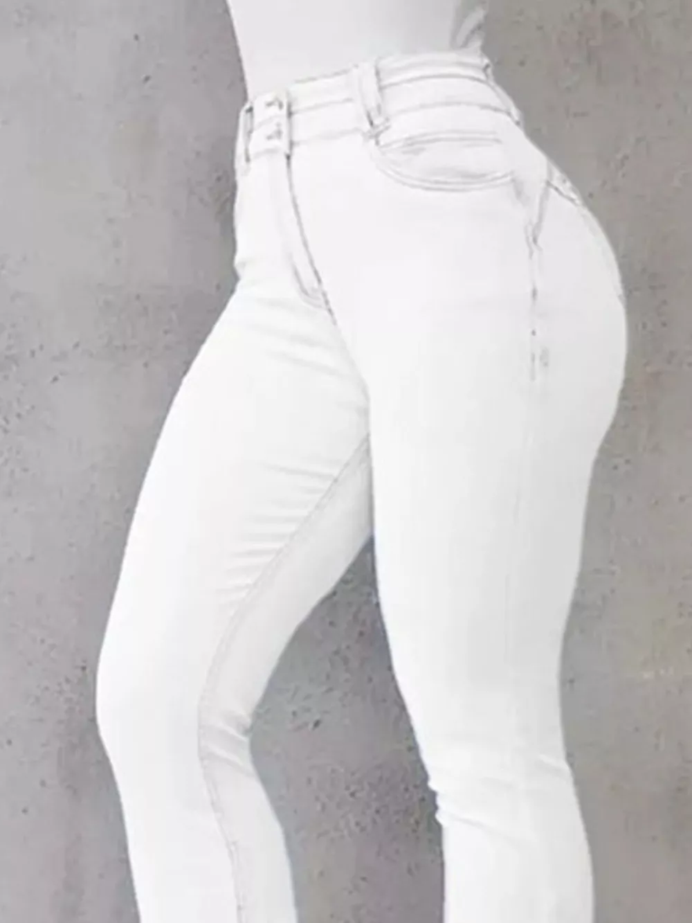 Full Size Wash High-Waisted Flare Jeans Plus Size, image 11