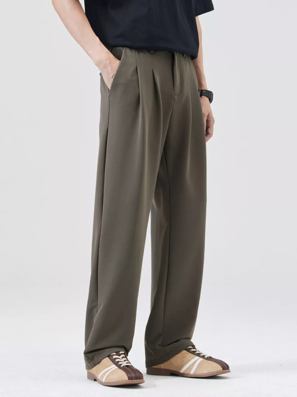 Men's Full Size Relaxed Fit Casual Pants Plus Size, image 7