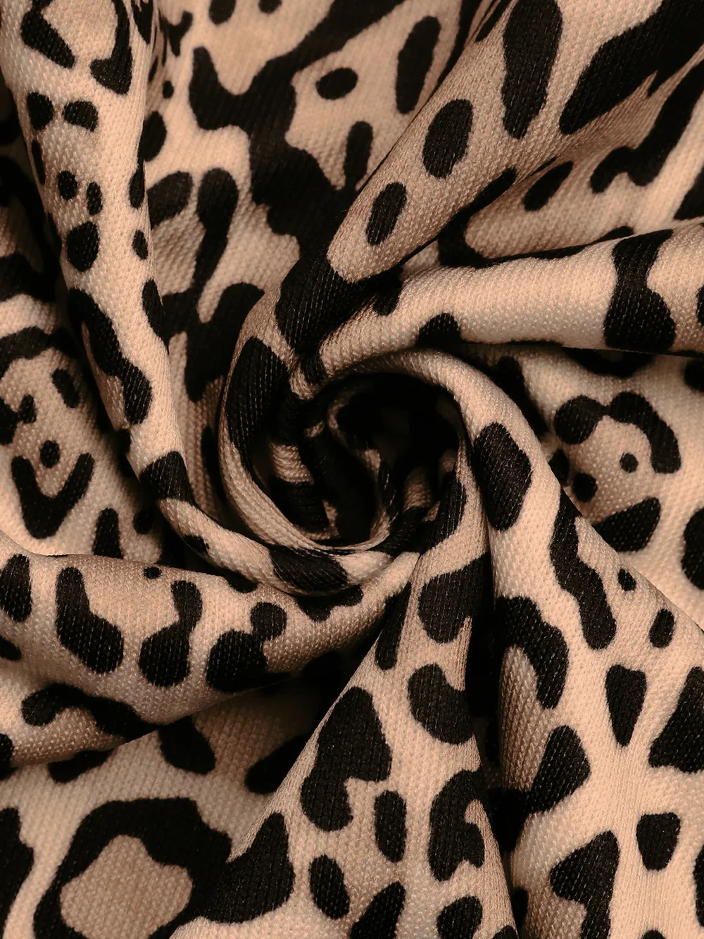 Leopard Open Front Long Sleeve Jacket, image 5