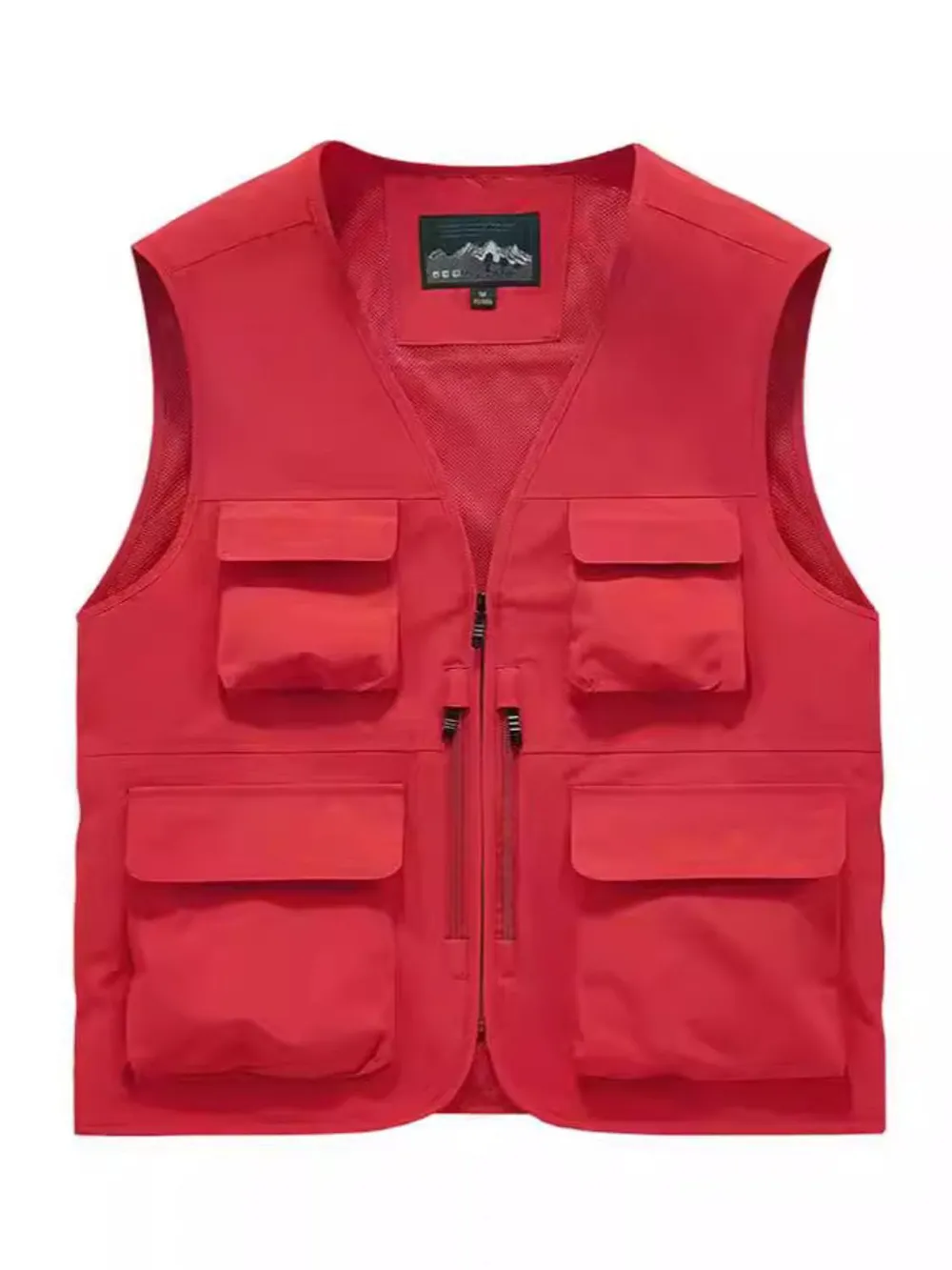 Men's Full Size Zip Up Vest Plus Size, image 2