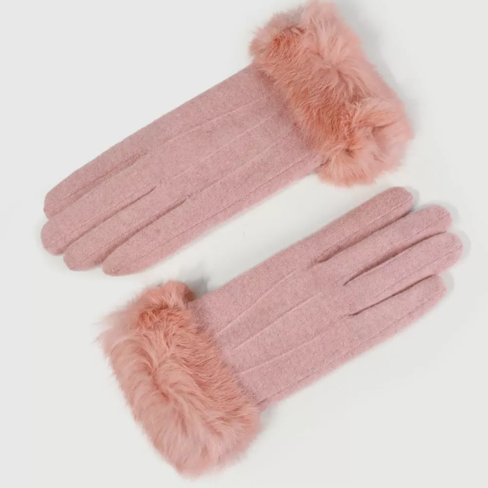 Fur Cuff Gloves, image 5