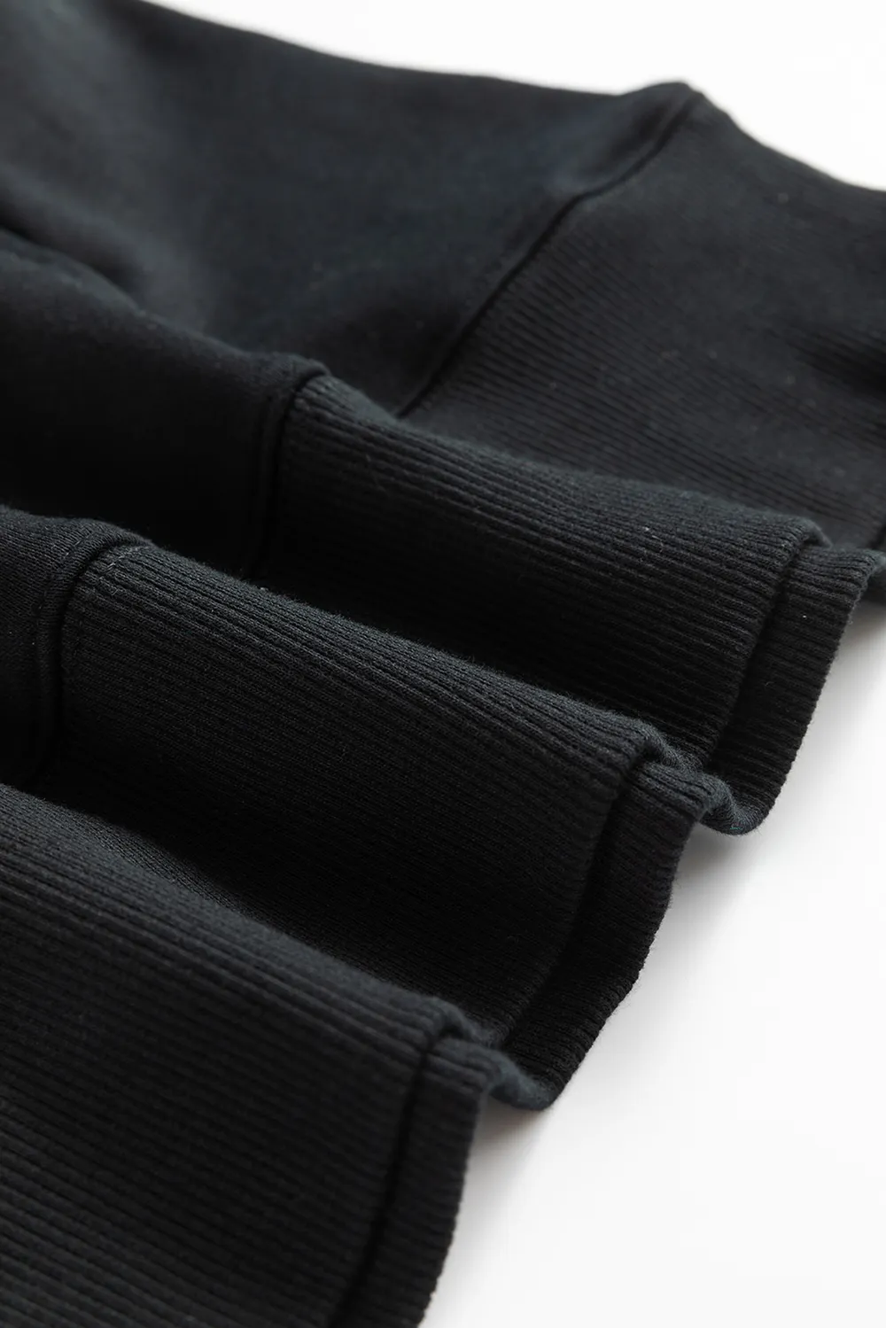 Solid Color Round Neck Long Sleeve Sweatshirt, image 19